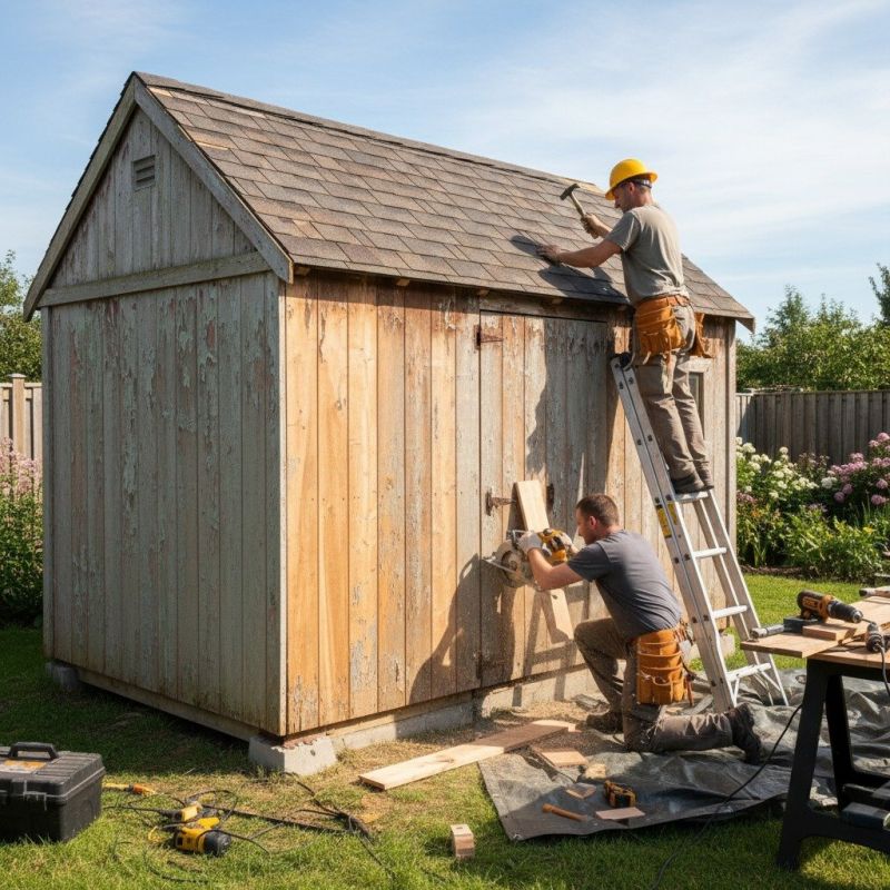 Shed Roof Maintenance