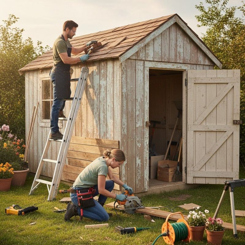 Shed Roof Maintenance